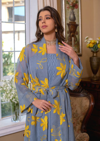 جلابية قطعتين للمناسبات تصميم فستان سهرة - Lagonna | لاقونا جلابية قطعتين للمناسبات تصميم فستان سهرة - Lagonna | لاقونا