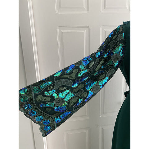 فستان سهرة انيق تطريز ترتر - Lagonna | لاقونا فستان سهرة انيق تطريز ترتر - Lagonna | لاقونا