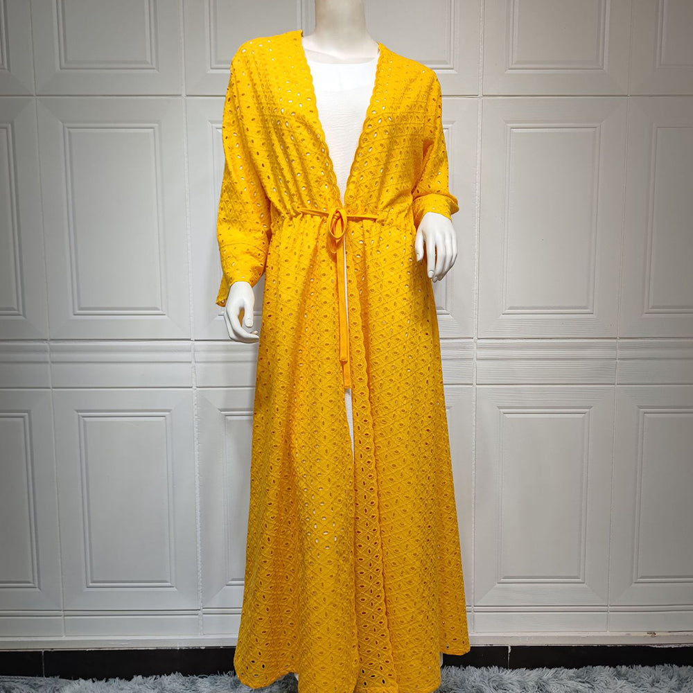 جلابية عباية قطعتين مع حزام - Lagonna | لاقونا جلابية عباية قطعتين مع حزام - Lagonna | لاقونا