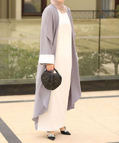 جلابية تصميم عباية قطعتين جلابية تصميم عباية قطعتين