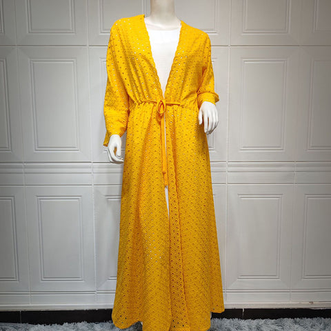 جلابية عباية قطعتين مع حزام - Lagonna | لاقونا جلابية عباية قطعتين مع حزام - Lagonna | لاقونا