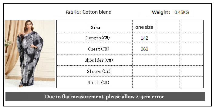 جلابية فضفاضة اكمام فراشة - Lagonna | لاقونا جلابية فضفاضة اكمام فراشة - Lagonna | لاقونا