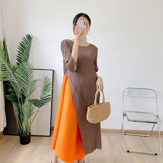 فستان سهرة انيق بالوان مميزة تصميم كوري - Lagonna | لاقونا
