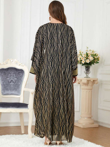 جلابية تطريز لؤلؤ تصميم فستان جلابية تطريز لؤلؤ تصميم فستان