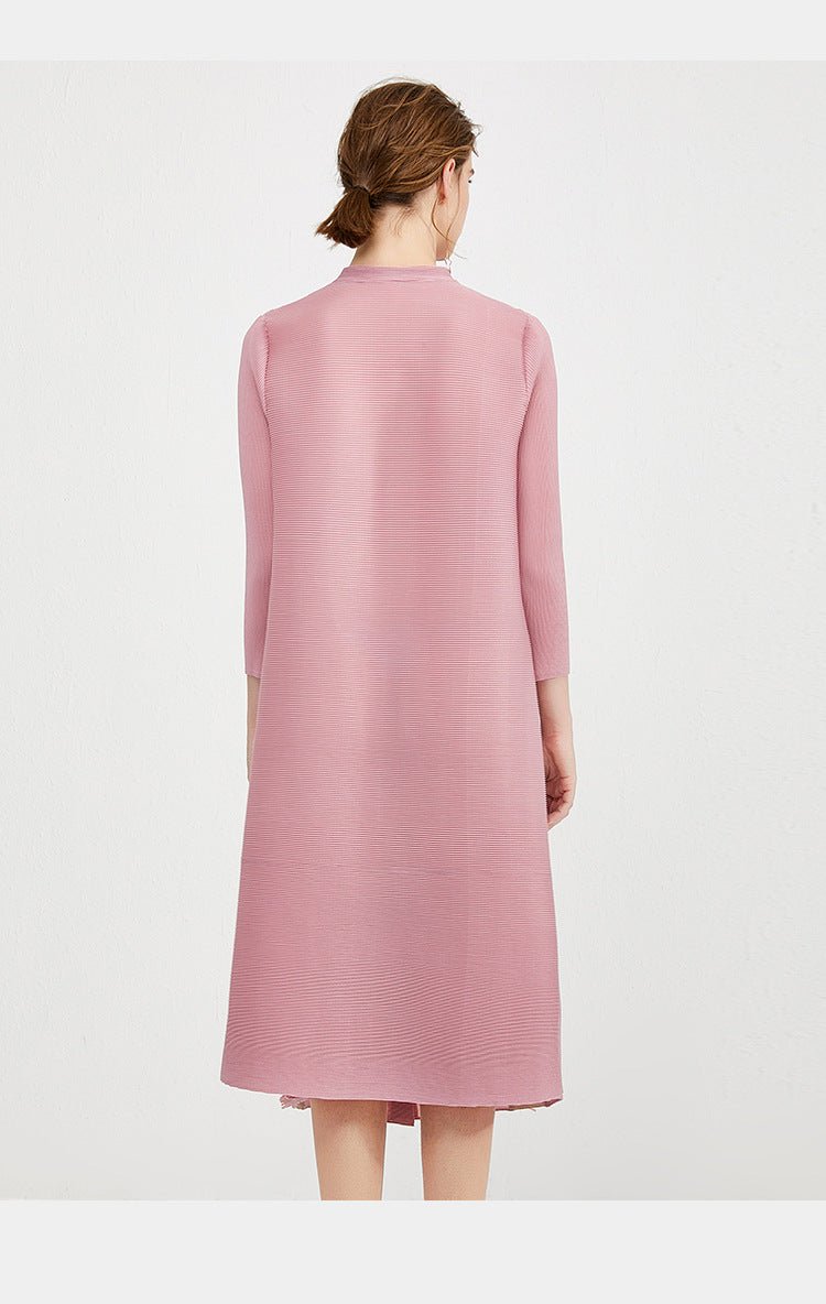 فستان سهرة تصميم ازياء كورية بازارير امامية ميدي - Lagonna | لاقونا