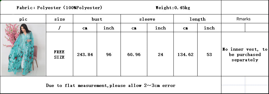جلابية شيفون مطرز لون ازرق - Lagonna | لاقونا جلابية شيفون مطرز لون ازرق - Lagonna | لاقونا