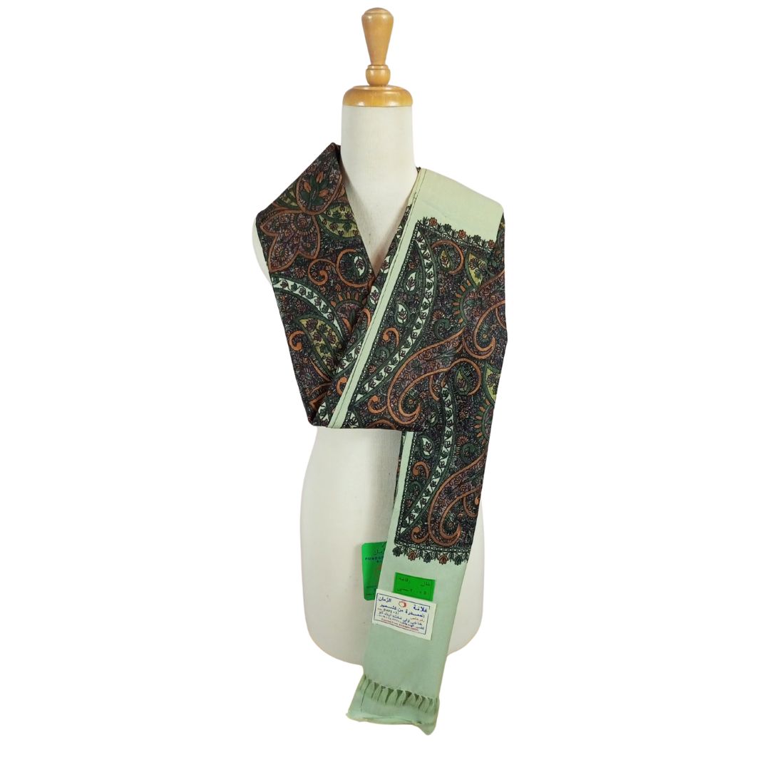 شال كشميري تفاحي فاخر تطريز شرقي - Lagonna | لاقونا شال كشميري تفاحي فاخر تطريز شرقي - Lagonna | لاقونا