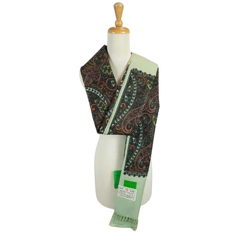 شال كشميري تفاحي فاخر تطريز شرقي - Lagonna | لاقونا شال كشميري تفاحي فاخر تطريز شرقي - Lagonna | لاقونا