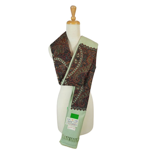 شال كشميري تفاحي فاخر تطريز اسلامي - Lagonna | لاقونا