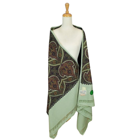 شال كشميري فاخر تفاحي مطرز طول مترين - Lagonna | لاقونا