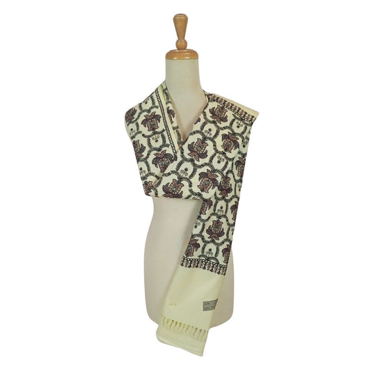 شال كشميري اصلي تطريز كامل - Lagonna | لاقونا