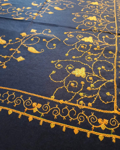 شال كشميري كحلي شال كشميري كحلي