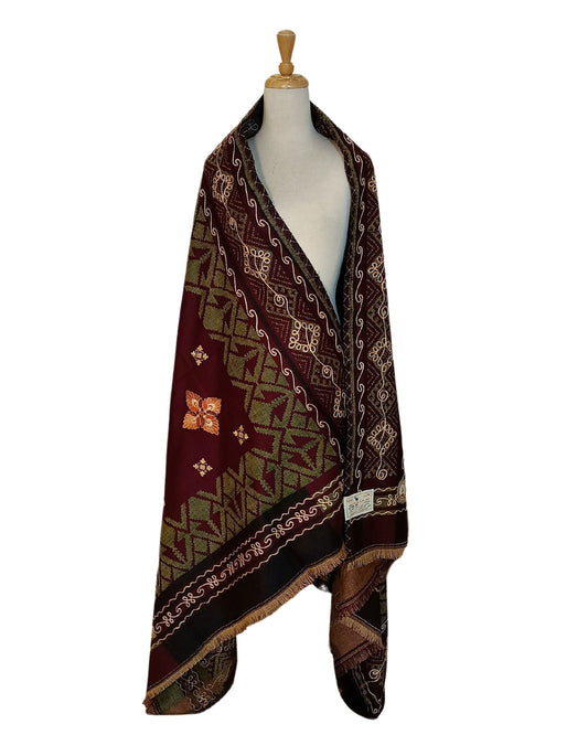 شال كشميري تراثي عودي