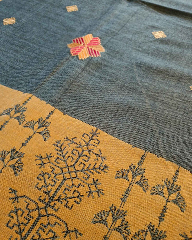 شال كشميري تراثي ازرق شال كشميري تراثي ازرق