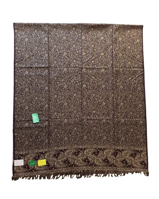 شال كشميري ملكي بني