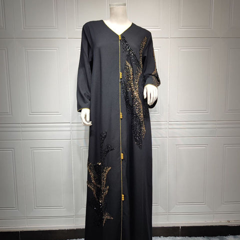 جلابية سوداء للمناسبات - Lagonna | لاقونا جلابية سوداء للمناسبات - Lagonna | لاقونا