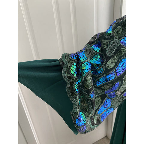 فستان سهرة انيق تطريز ترتر - Lagonna | لاقونا فستان سهرة انيق تطريز ترتر - Lagonna | لاقونا