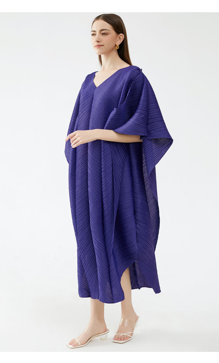 فستان سهرة فضفاض تصميم عصري خطوط ازياء كورية - Lagonna | لاقونا
