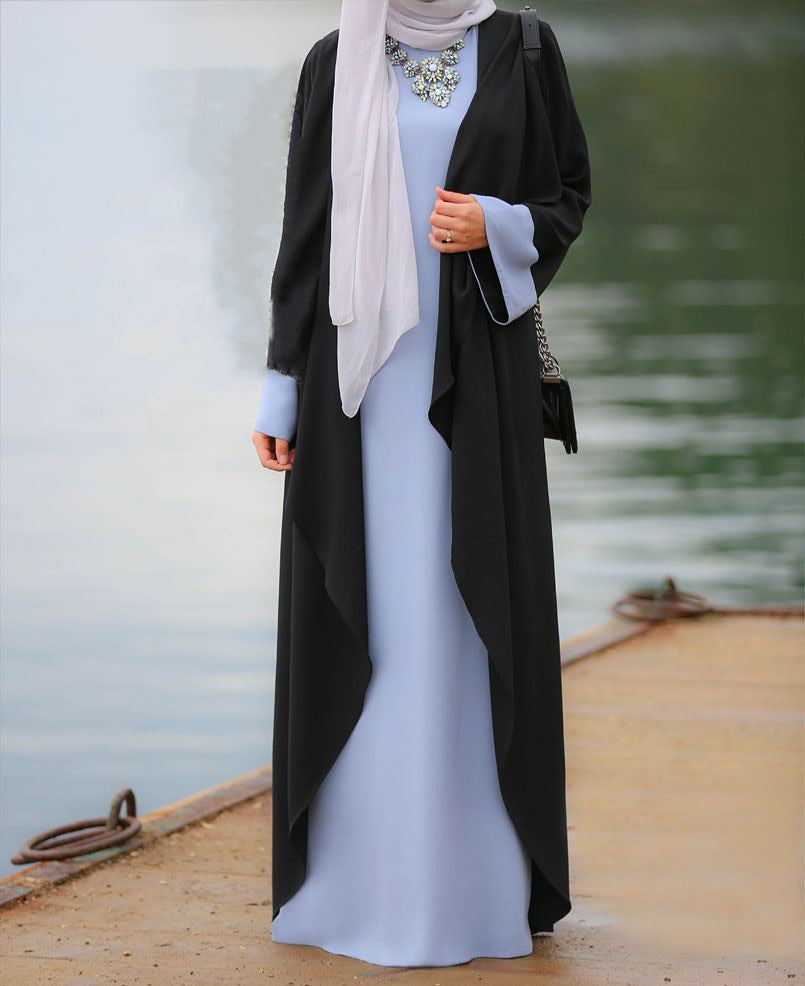 جلابية تصميم عباية قطعتين - Lagonna | لاقونا جلابية تصميم عباية قطعتين - Lagonna | لاقونا