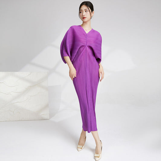 فستان ازرق تصميم عصري - Lagonna | لاقونا