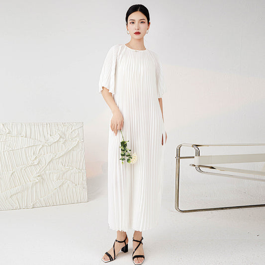 فستان سهرة عصري تصميم فرنسي بحزام - Lagonna | لاقونا