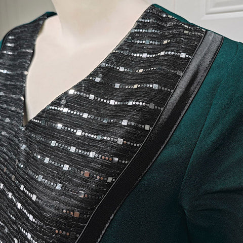 جلابية عشبي تطريز خرز للمناسبات - Lagonna | لاقونا جلابية عشبي تطريز خرز للمناسبات - Lagonna | لاقونا