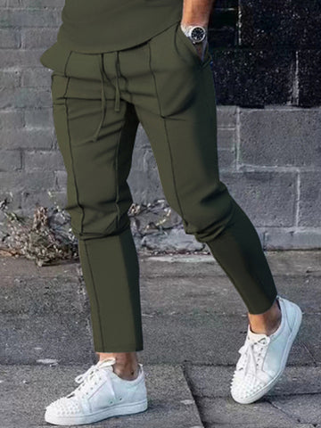 طقم رياضي رجالي كاجوال بأكمام طويلة طقم رياضي رجالي كاجوال بأكمام طويلة