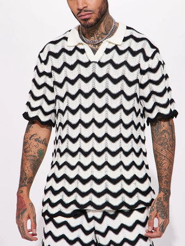 طقم بياقة قطن حائك للرجال طقم بياقة قطن حائك للرجال