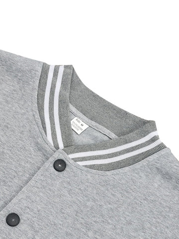 طقم جاكيت بيسبول وبنطال رجالي كاجوال طقم جاكيت بيسبول وبنطال رجالي كاجوال