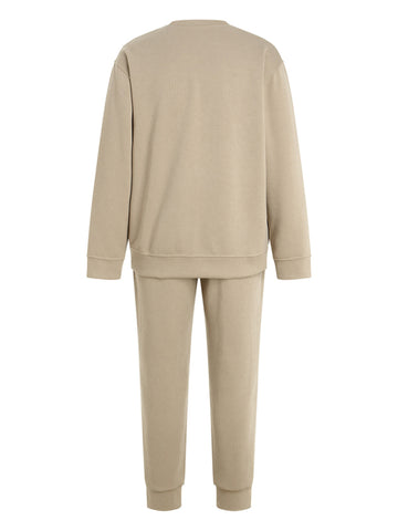 طقم رجالي رياضي كاجوال بعنق دائري طقم رجالي رياضي كاجوال بعنق دائري