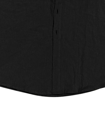 طقم كتان رجالي قميص وبنطال طويل طقم كتان رجالي قميص وبنطال طويل