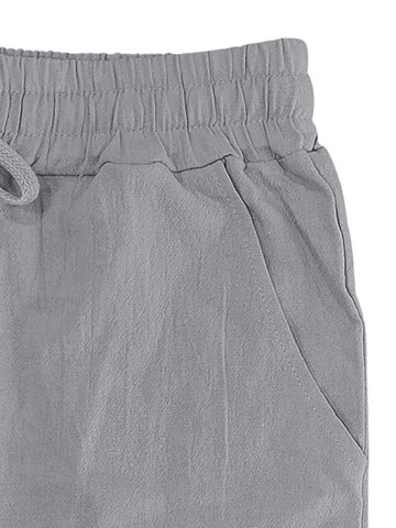 طقم كتان رجالي قميص وبنطال طويل طقم كتان رجالي قميص وبنطال طويل