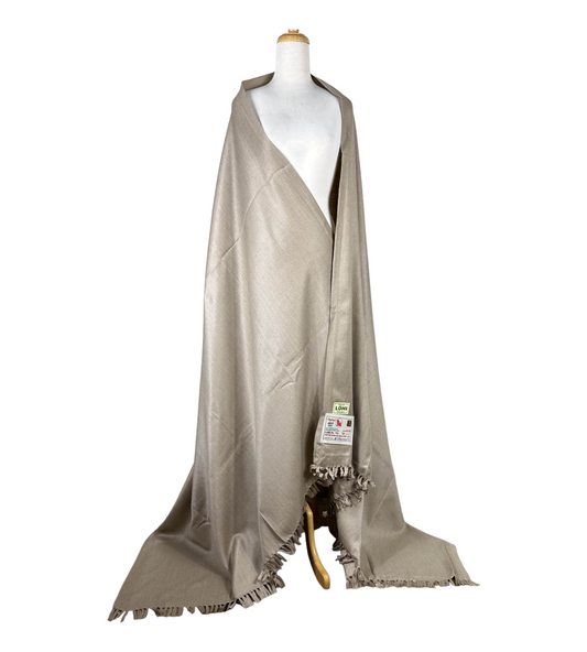 شال كشميري سادة طويل لون بني فاتح - Lagonna | لاقونا