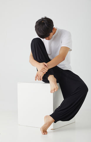 بنطلون رجالي واسع مريح و خفيف - Lagonna | لاقونا بنطلون رجالي واسع مريح و خفيف - Lagonna | لاقونا