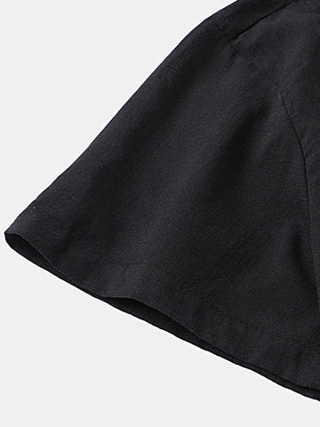 قميص كم قصير و شورت رجالي من الكتان - Lagonna | لاقونا قميص كم قصير و شورت رجالي من الكتان - Lagonna | لاقونا