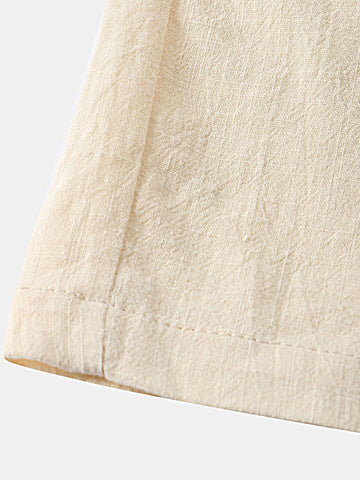 قميص كم قصير و شورت رجالي من الكتان - Lagonna | لاقونا قميص كم قصير و شورت رجالي من الكتان - Lagonna | لاقونا