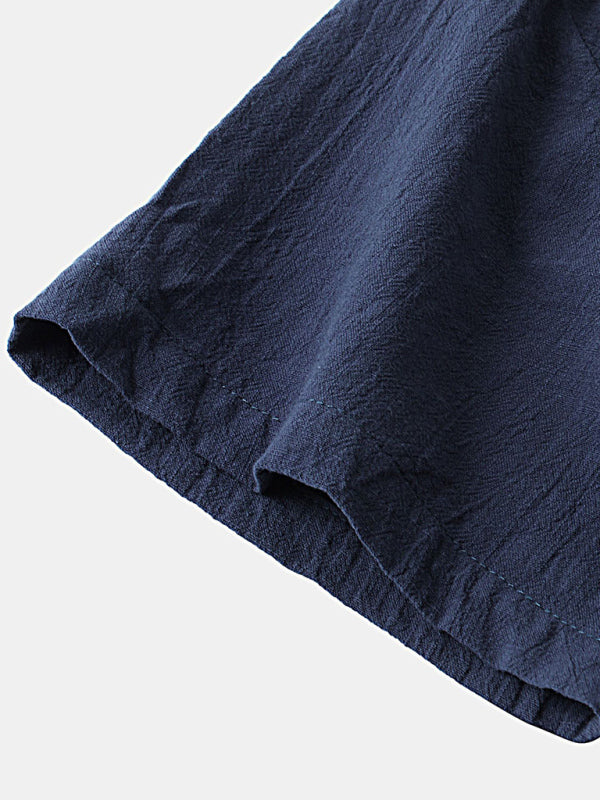 قميص كم قصير و شورت رجالي من الكتان - Lagonna | لاقونا قميص كم قصير و شورت رجالي من الكتان - Lagonna | لاقونا