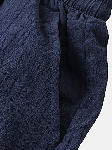 قميص كم قصير و شورت رجالي من الكتان - Lagonna | لاقونا قميص كم قصير و شورت رجالي من الكتان - Lagonna | لاقونا