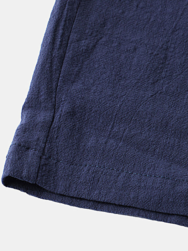 قميص كم قصير و شورت رجالي من الكتان - Lagonna | لاقونا قميص كم قصير و شورت رجالي من الكتان - Lagonna | لاقونا