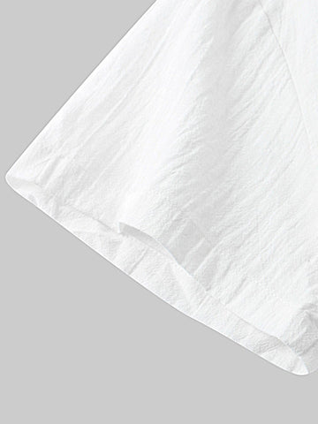 قميص كم قصير و شورت رجالي من الكتان - Lagonna | لاقونا قميص كم قصير و شورت رجالي من الكتان - Lagonna | لاقونا