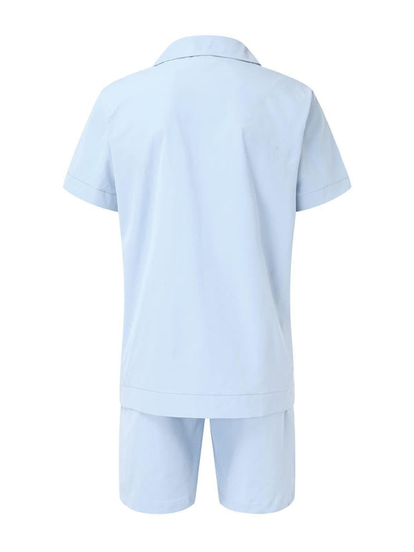 قطعتين قميص و شورت كتان رجالي - Lagonna | لاقونا قطعتين قميص و شورت كتان رجالي - Lagonna | لاقونا