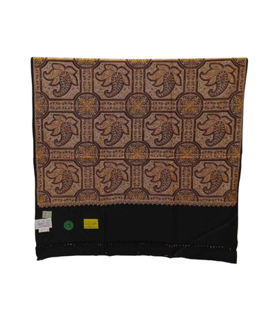 شال كشميري اصلي فاخر مطرز بالكامل