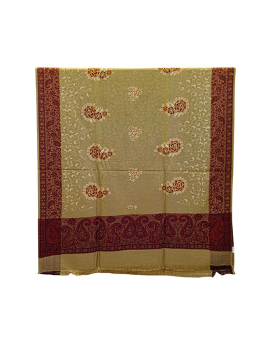 شال كشميري بني فاخر