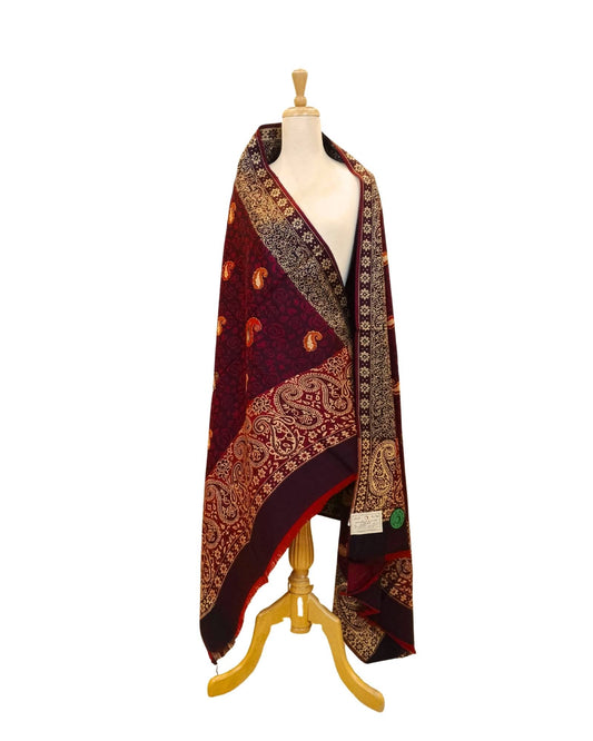 شال كشميري عودي فاخر