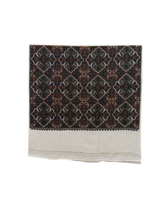 شال كشميري مطرز بالكامل طول مترين