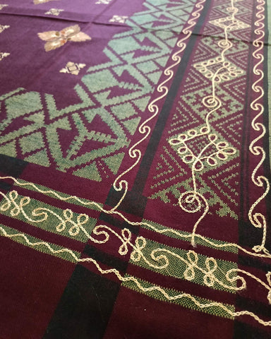شال كشميري تراثي عودي